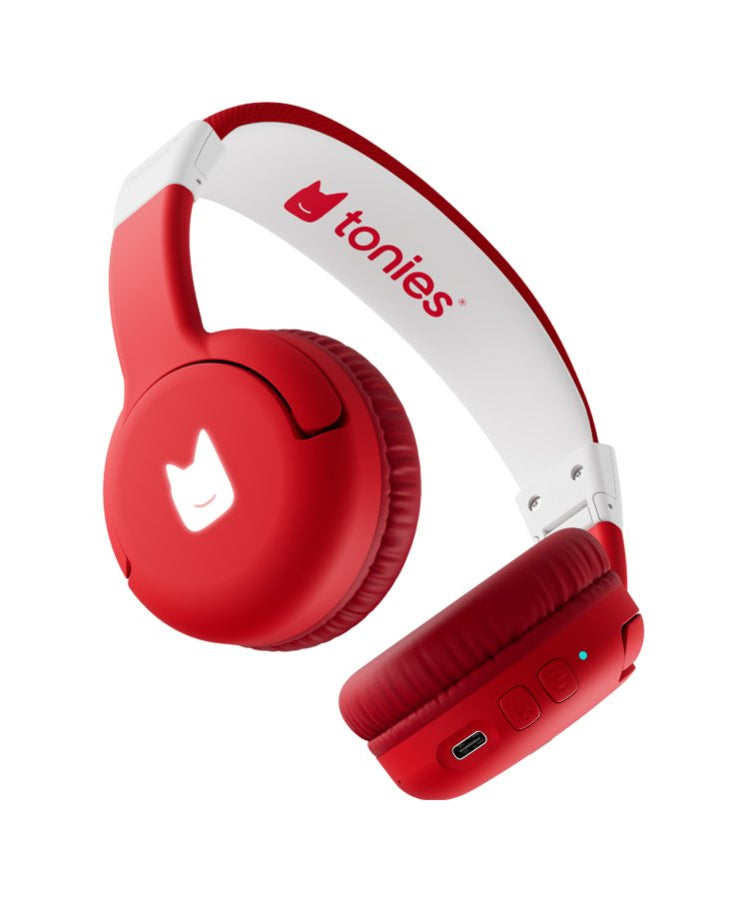 Tonies - Toniebox 2 Bluetooth Red Foldable Kids Headphones