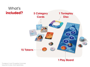 Tonies - Tonieplay Disney Quiz Kingdom English Toniebox 2 Games