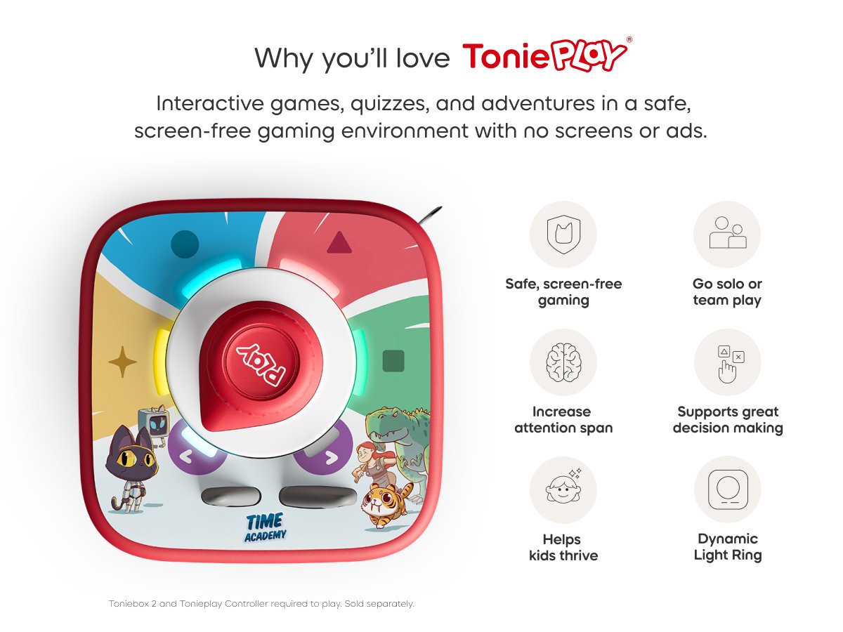 Tonies - Tonieplay Time Academy English Toniebox2 Game