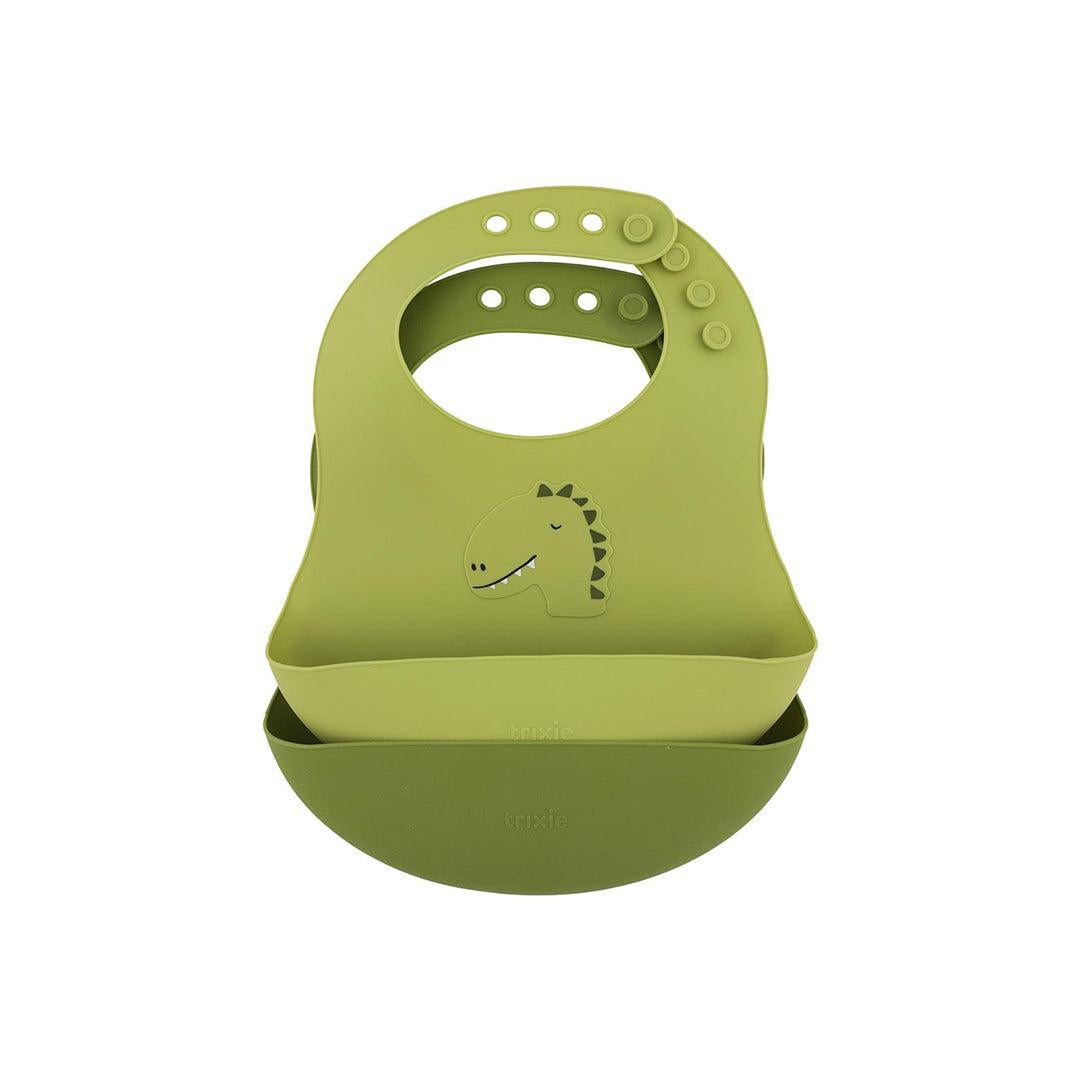 Trixie Silicone Bibs 2 Pack - Mr. Dino-Bibs-Mr. Dino- | Natural Baby Shower