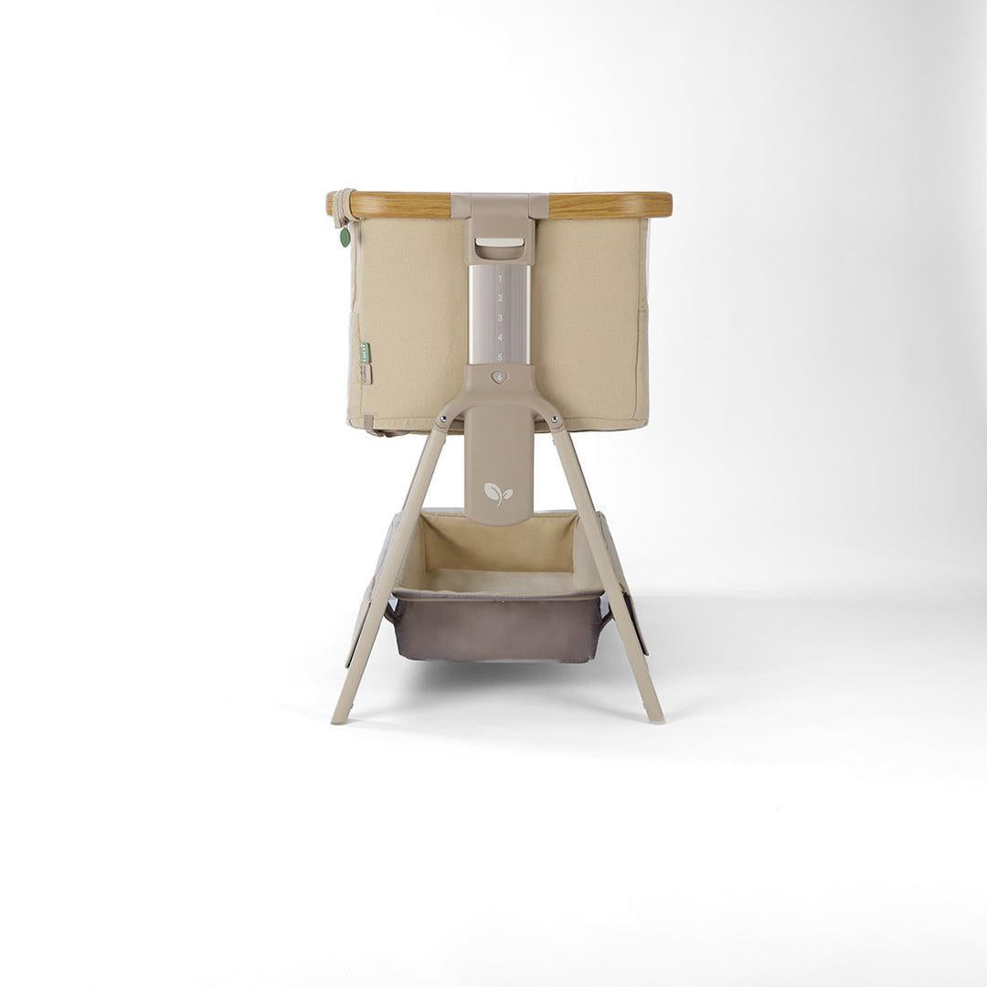 Tutti Bambini Cozee Air 2 Bedside Crib - Toasted Oak / Sand-Cribs-Toasted Oak / Sand- | Natural Baby Shower