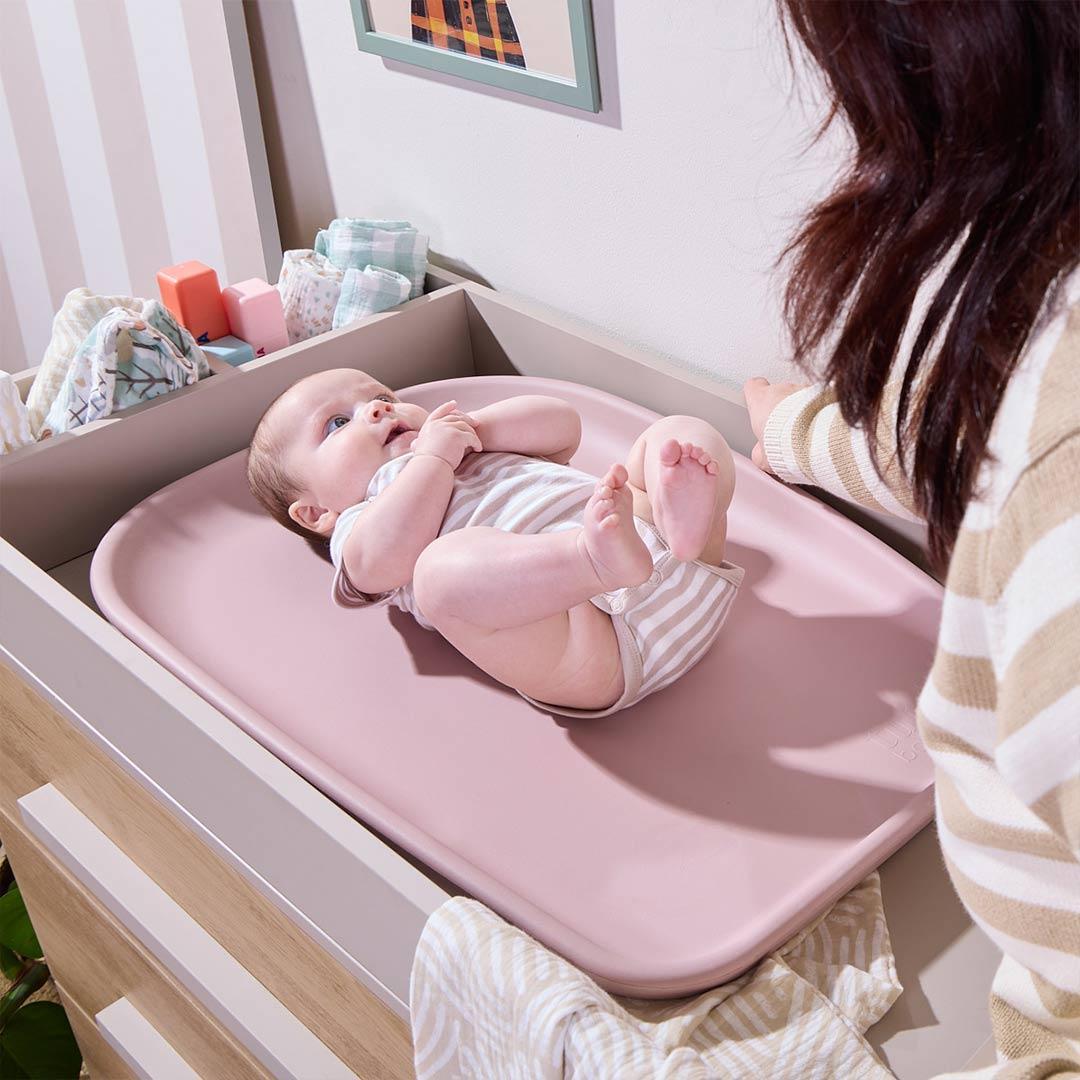 Tutti Bambini Cushi Mini Changing Mat - Petal-Changing Mats-Petal- | Natural Baby Shower
