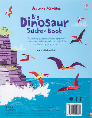 Usborne - Big Dinosaur Sticker Activities and Story Book
