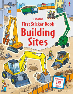 Usborne - First Sticker Building Sites
