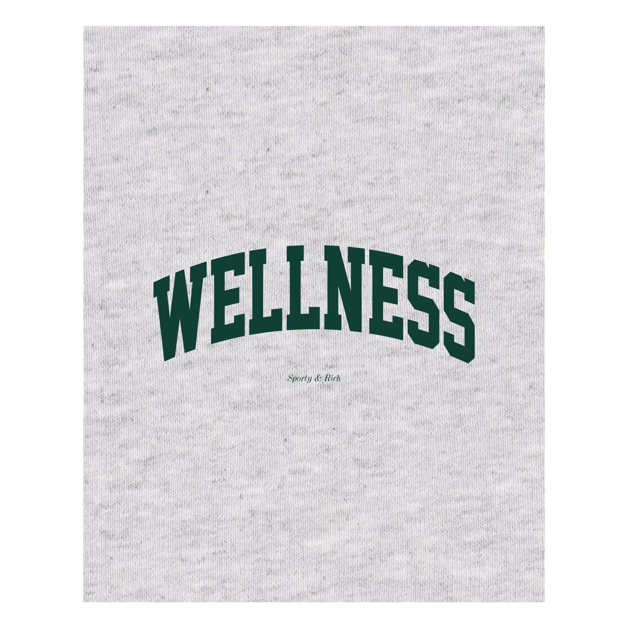 Sporty & Rich - Wellness Ivy Tişört Geri dönüştürülmüş pamuk | Gri