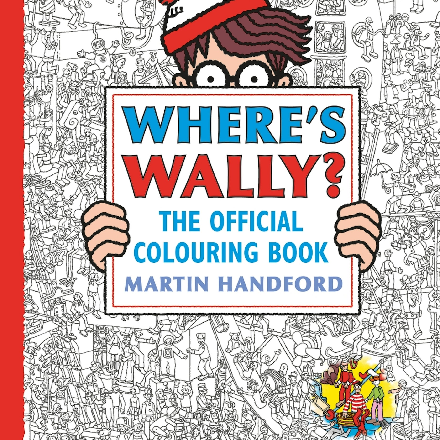 Where's Wally? The Official Coloring Book