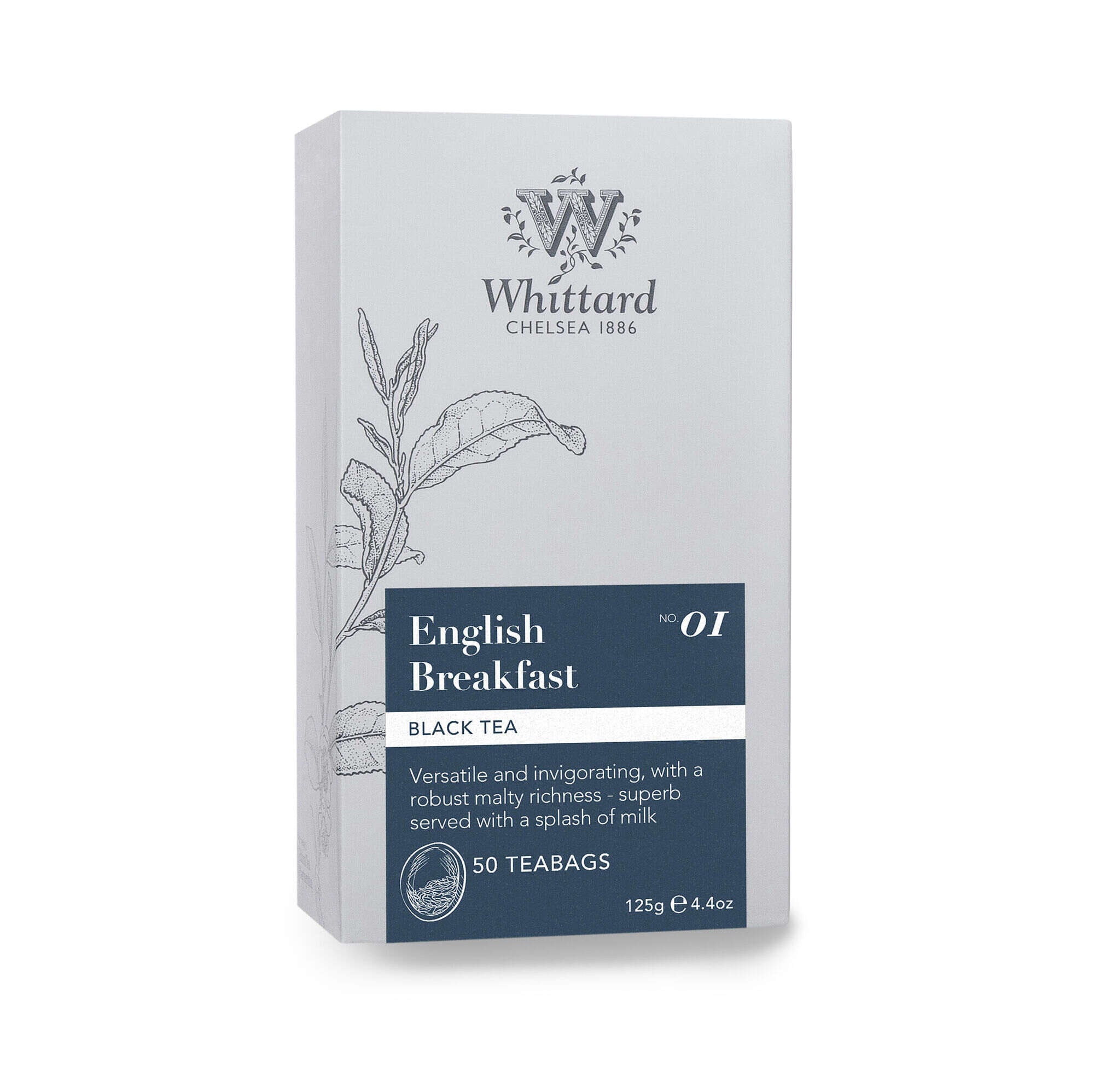 Whittard Chelsea - English Breakfast 50 Traditional Original English Tea