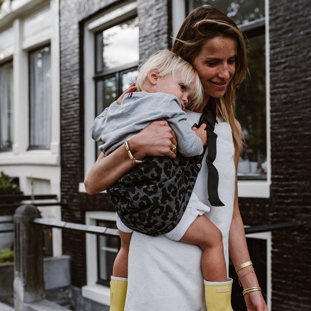 Wildride Toddler Carrier - Grey Leopard-Baby Carriers-Grey Leopard- | Natural Baby Shower