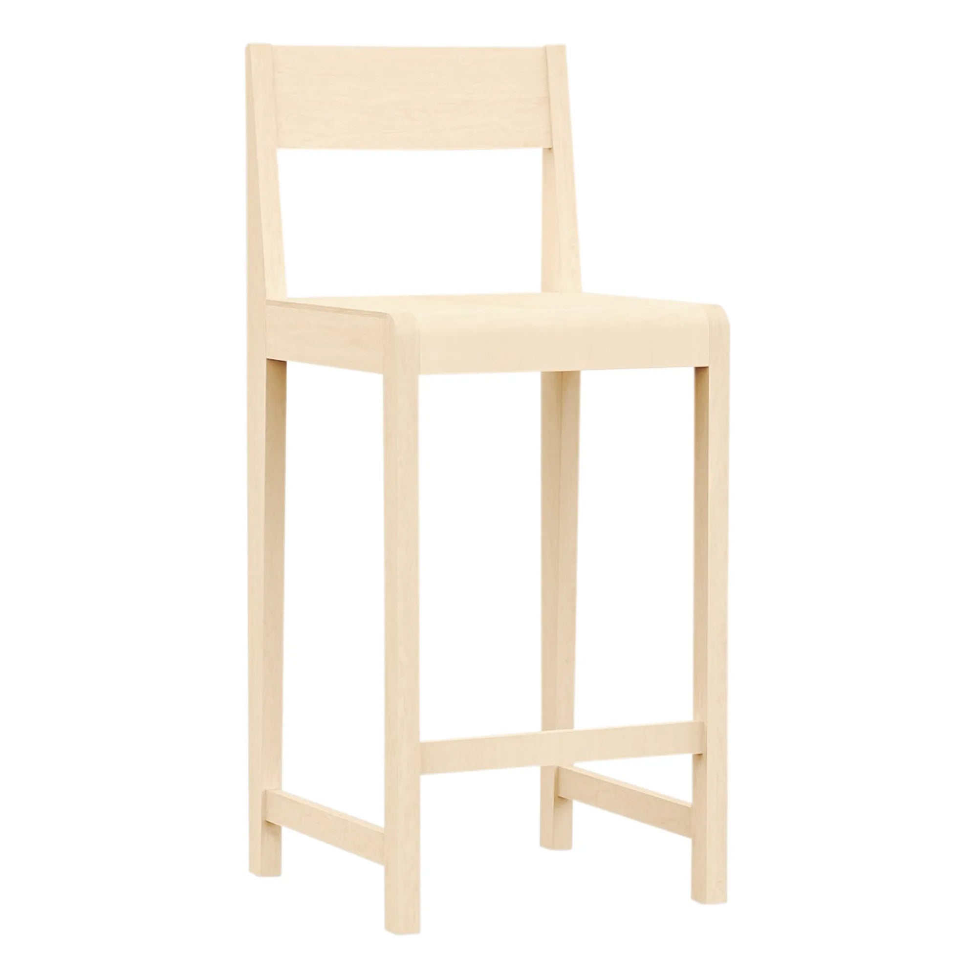 Frama - Light Colored Wooden Bar Stool