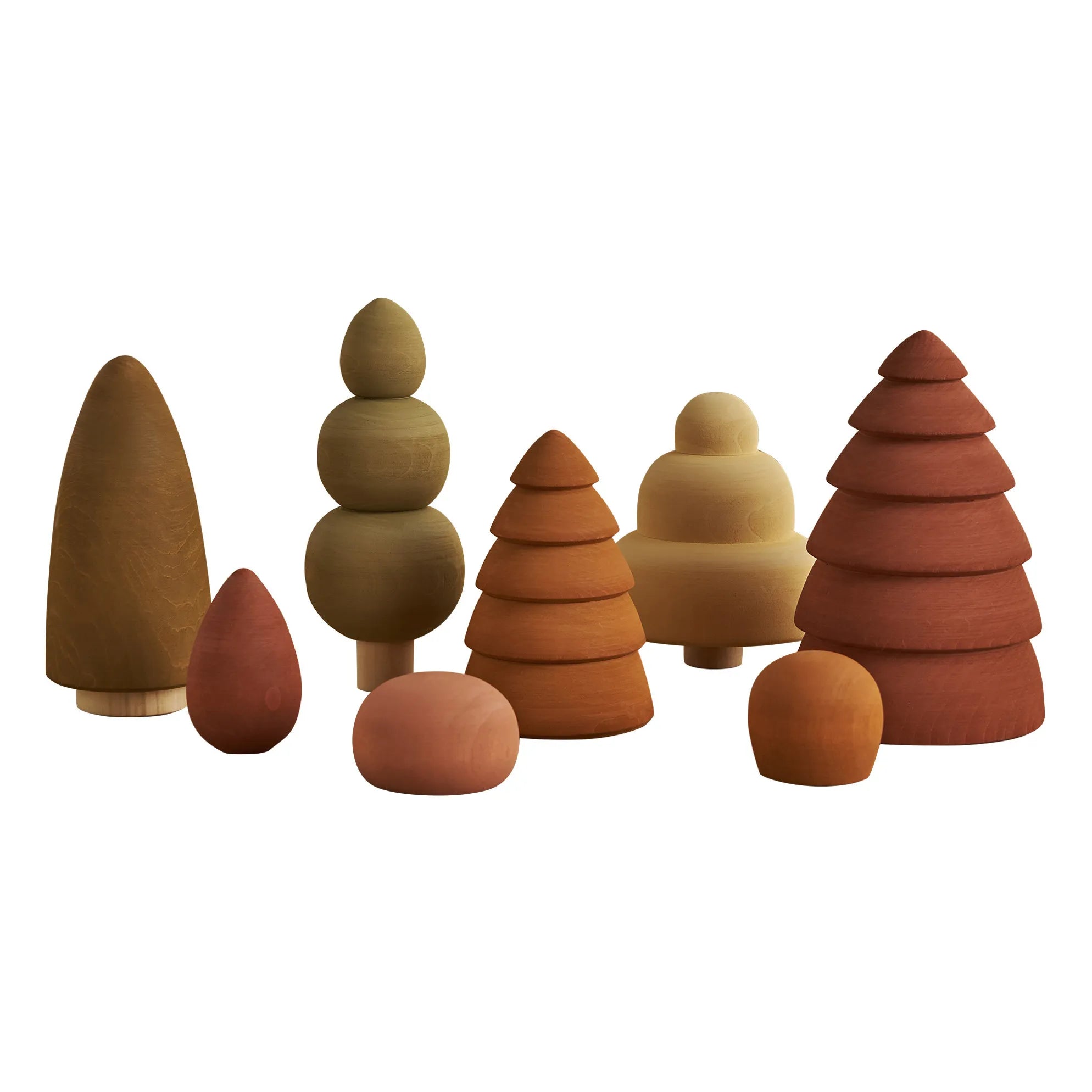 Raduga Grez - Wooden Forest Toy - 8 Pieces