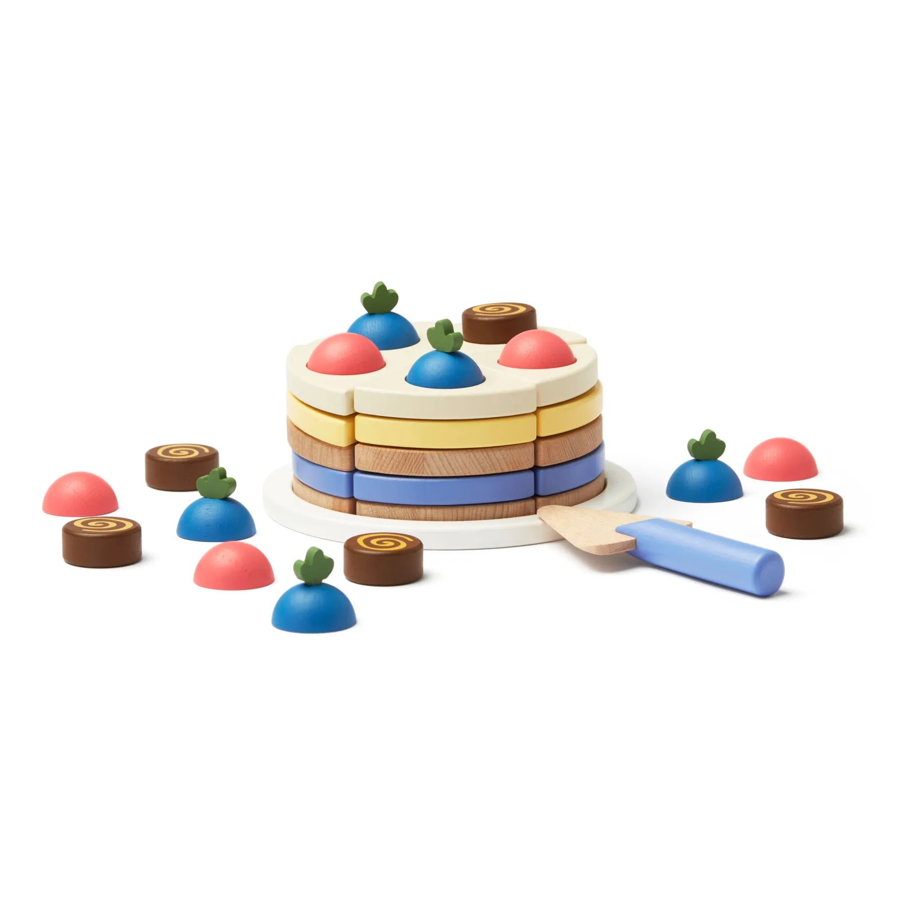 Kid's Concept - Ahşap Gökkuşağı Pasta