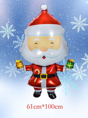 Christmas - Santa Claus Large 100 CM New Year Decorative Balloon