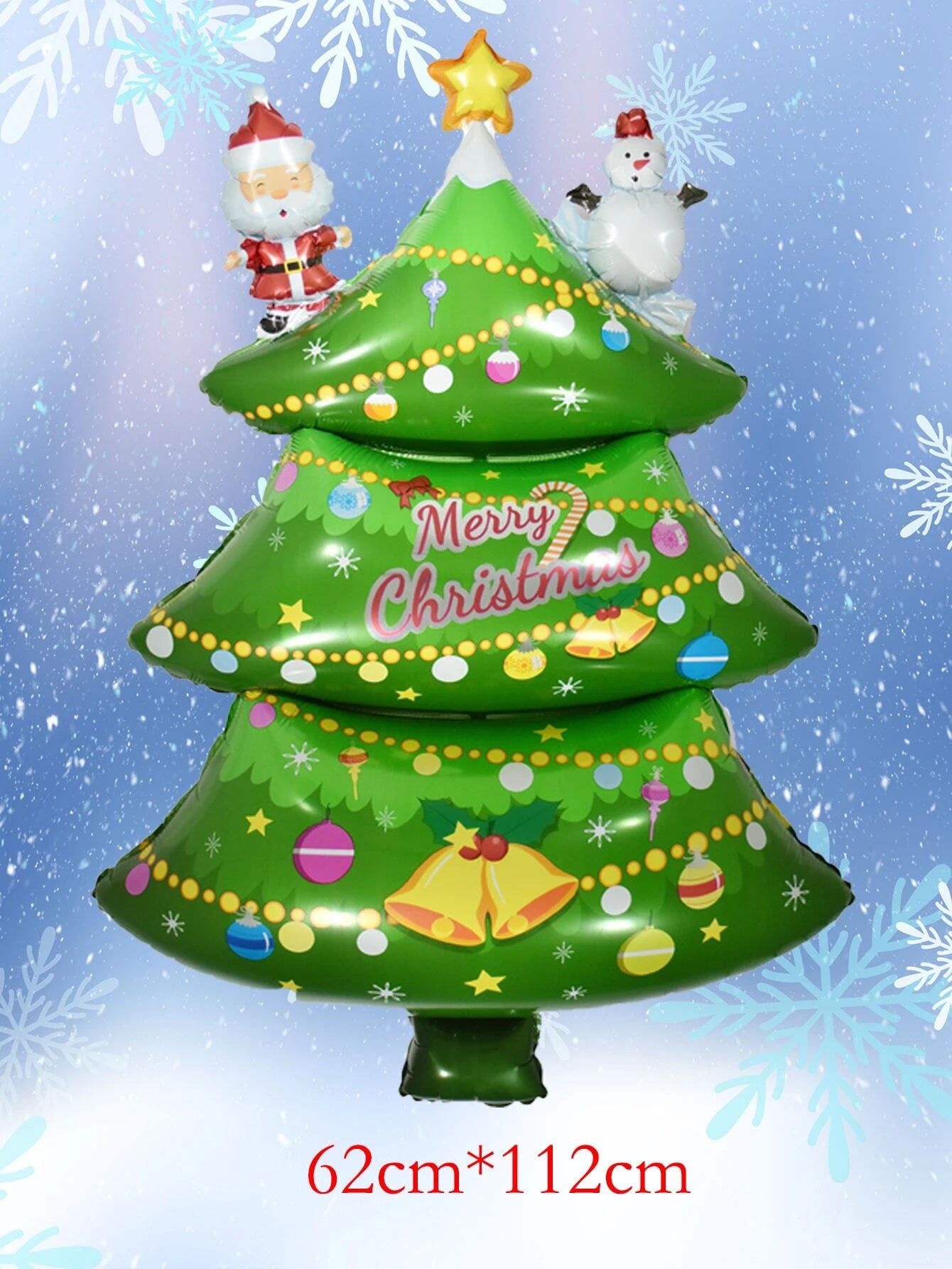 Christmas - New Year Tree Large Size 62CM Decorative Balloon