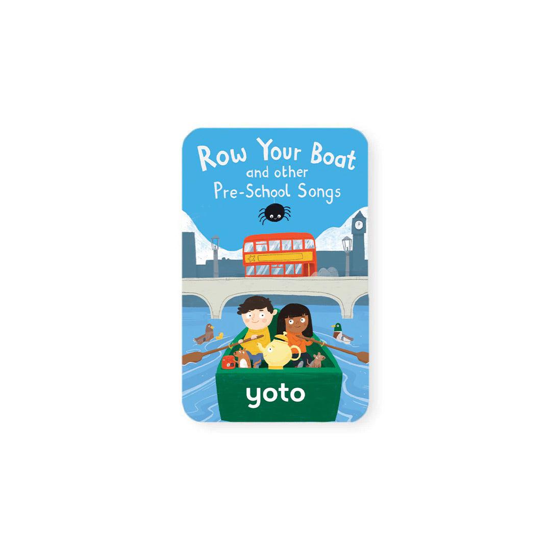 Yoto - Row Your Boat + Other Preschool Songs English Audio Card