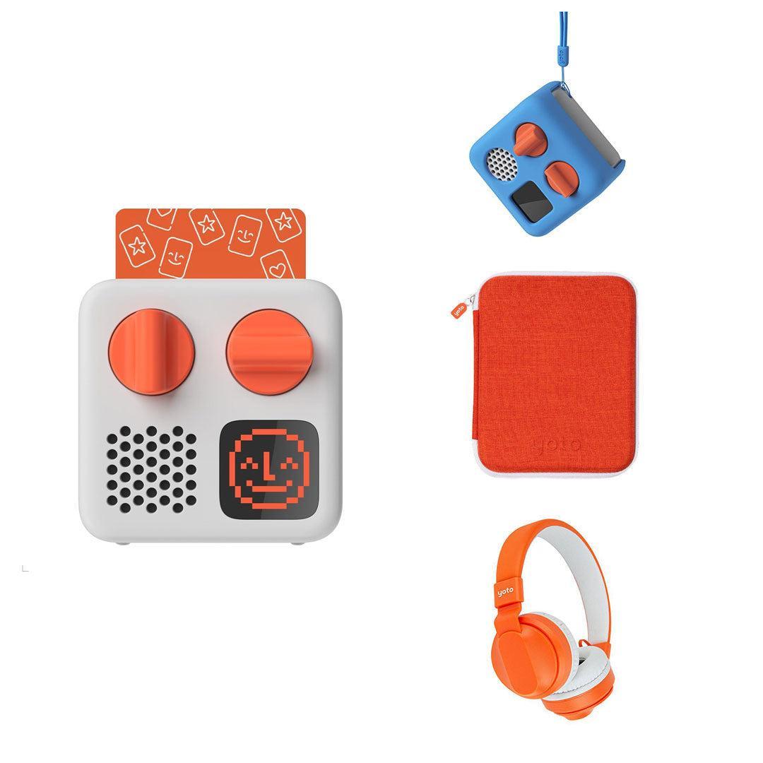 Yoto Mini Player Starter Bundle-Audio Players-Think Pink-No Headphones | Natural Baby Shower