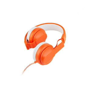 Yoto - On-Ear Kids Headphones with Orange Cable