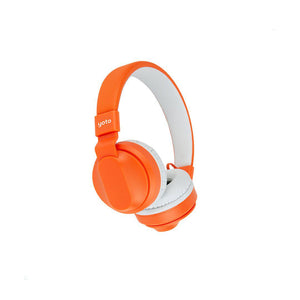 Yoto - On-Ear Kids Headphones with Orange Cable